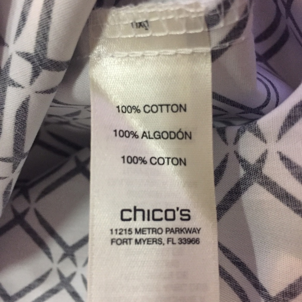 Chico’s Wrinkle Resistant Tunic Sz S/4
NEW - Picture 12 of 14